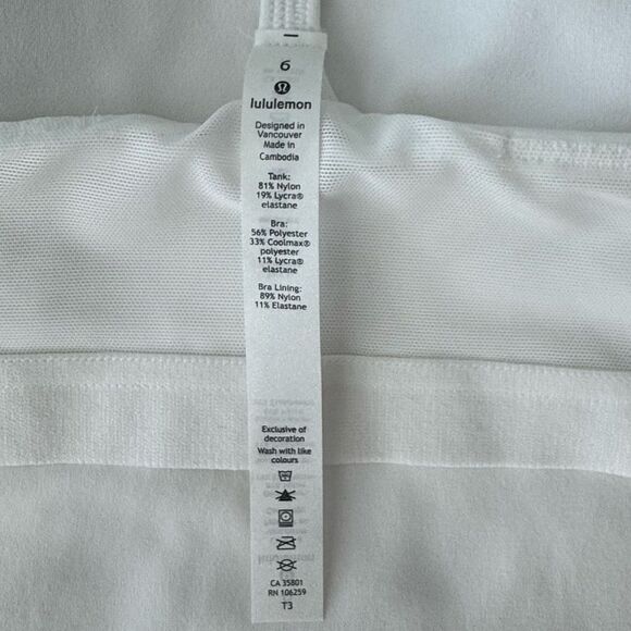 Lululemon Sun Setter Tank White - Picture 12 of 16